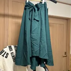 新品　イング　フィッシュテールスカート　グリーン