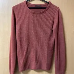 CIAO PANIC リブ編みニット長袖