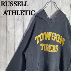 【希少】ラッセルアスレティック　両面ビックプリント　パーカー　オーバーサイズ古着