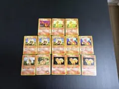 旧裏ポケモンカードまとめ売り ウィンディ・リザード・ヒトカゲなど