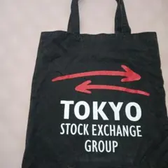 東京証券取引所 トートバッグ ブラック