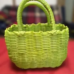 カゴバッグ小物入れ