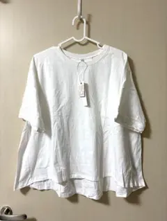 cocaオーバーサイズ ホワイト Tシャツ 半袖