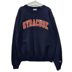 90s Champion SYRACUSE スウェット メンズL