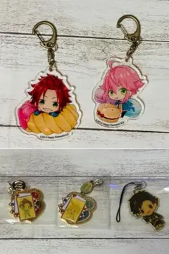 【あんスタ】アクリルキーホルダー&メタルチャーム5点