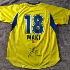 ジェフユナイテッド市原千葉 巻誠一郎 ユニフォームTシャツ Mサイズ