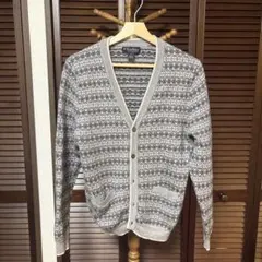 BROOKS BROTHERS カーディガン メリノウール100 ポケット付