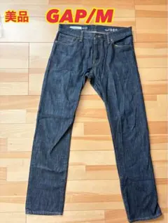 【美品】GAP 1969 ダークブルー デニムパンツ 定番デザイン 通年着用可能