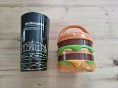 【電池付・点灯確認済】マクドナルド福袋 ビッグマックランタン＆コップ 2点のサムネイル