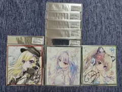 C107 コミケ107 翡翠亭 和泉つばす ミニ色紙 3枚セット - メルカリ
