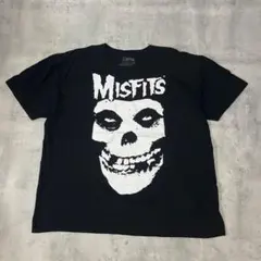 ミスフィッツ アーティストTシャツ 黒 M バンドグッズ USA古着【4794