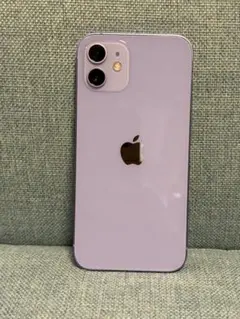 iPhone 12 パープル 本体　64GB SIMロック解除済　送料込み