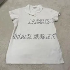 Jack Bunny!! ホワイト ポロシャツ サイズ0