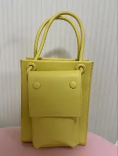 mystic ショルダーバッグ　イエロー
