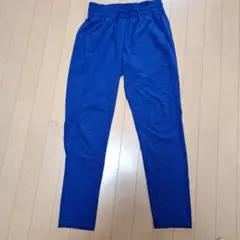 PUMA パンツ 青ポリエステル