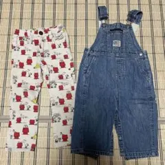 RALPH LAUREN オーバーオール　SNOOPY パンツ　 キッズ