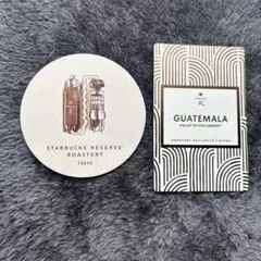 スタバ　ロースタリー東京限定エデュケーションカード＆コースター