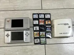ニンテンドーDS Lite シルバー ゲームソフト付き ソフトケース付き