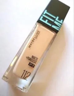 新品 MAYBELLINEメイベリンフィットミー リキッドファンデーション112