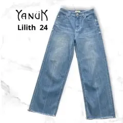 ✨YANUKヤヌーク　LILITHリリス　カットオフデニム　24のサムネイル