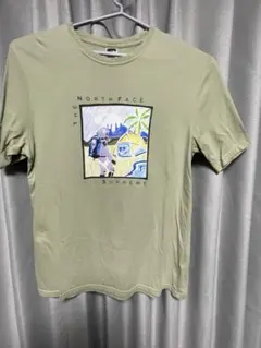 THE NORTH FACE x SUPREME Tシャツ M ライトグリーン