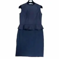 《美品》YOKOCHAN ヨーコチャン ノースリーブフリルワンピース