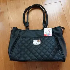 サンリオ ハローキティ キルティングバッグ 2wayバッグ カオハナ しまむら