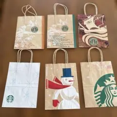 スターバックス 紙袋 6枚セット