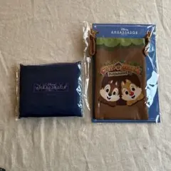 ディズニーアンバサダーホテル　チップとデールネックポーチ・エコバッグのサムネイル