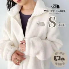 韓国限定♡ノースフェイス ボア フリース S ホワイトレーベル