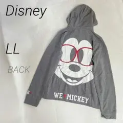 Disney　ミッキーマウス　フーディージップアップパーカー　長袖