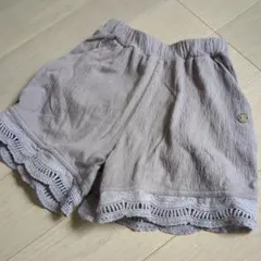 après les cours グレージュ ハーフパンツ