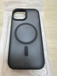 送料込み/iPhone15/MagSafe対応/スマートフォンケース/ブラック