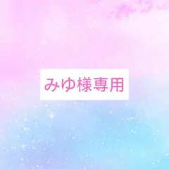 みゆ様専用
