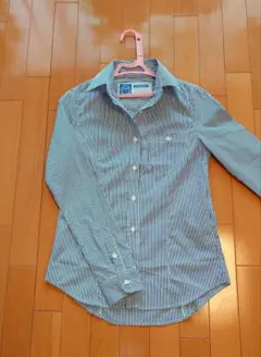 ぽぽ　L'APPARTEMENT ストライプ 長袖シャツ XS　２点セット L'Appartement DEUXIEME CLASSE（シャツ/ブラウス(長袖/七分