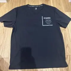 GIRAUDM ブラック Tシャツ Oサイズ　ランニングウェア