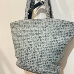 DIESEL トートバッグ デニム ロゴ ODD 2way A4収納可