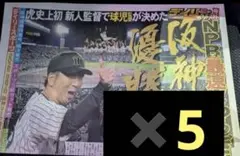 デイリースポーツ　2025阪神優勝号外