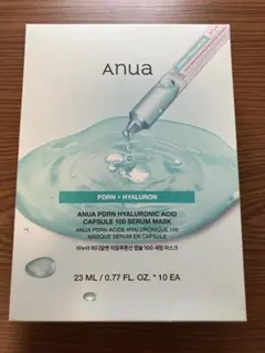 Anua PDRN ヒアルロン酸カプセル100セラムマスク　10枚