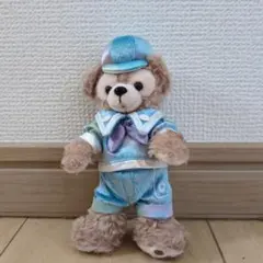 ダッフィー20周年カラフルハピネスぬいぐるみバッチ