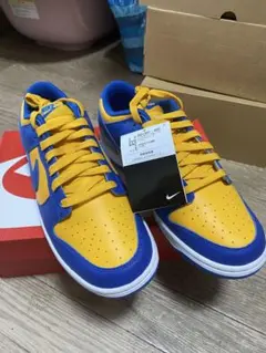 Nike Dunk Low 青/黄 スニーカー