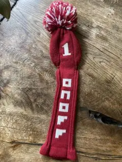 ONOFF ゴルフ ヘッドカバー レッド
