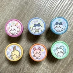 台湾限定☆レア☆ちいかわ スタンプ 6つ セット 先生スタンプ はんこ