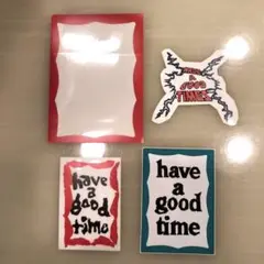 ハブアグッドタイム　ステッカー　have a good time