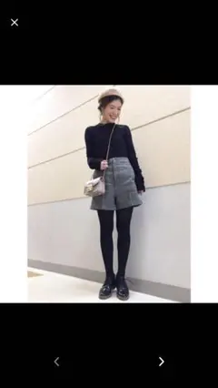 グランチェック　ショートパンツ