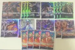 ワンピースカード　黒　SR パラレル　まとめ売り　21枚