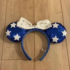 【ディズニー】青い星モチーフのカチューシャ