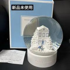 【チョコ】ウェッジウッド クリスマスオーナメント　ハウス・スノーマン　2点 チョコ】ウェッジウッド クリスマスオーナメント ハウス