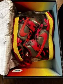 Nike スニーカー レッド/グレー/ ダンク