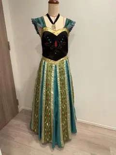アナ 戴冠式 ドレス 4点セット Dハロ 仮装 コスプレ 大人